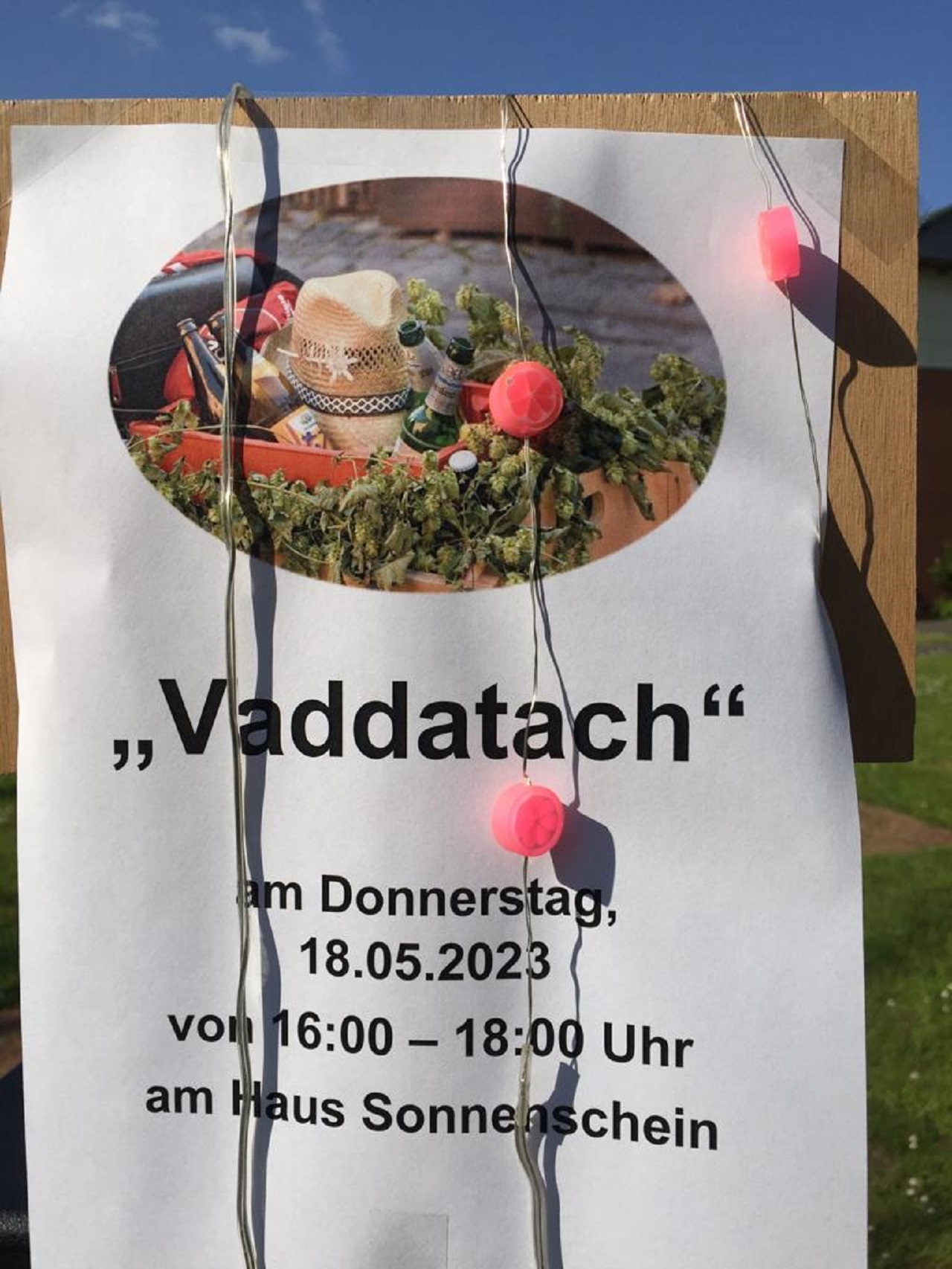 You are currently viewing „Vaddatach“ im Seniorenhaus Hausemannstift