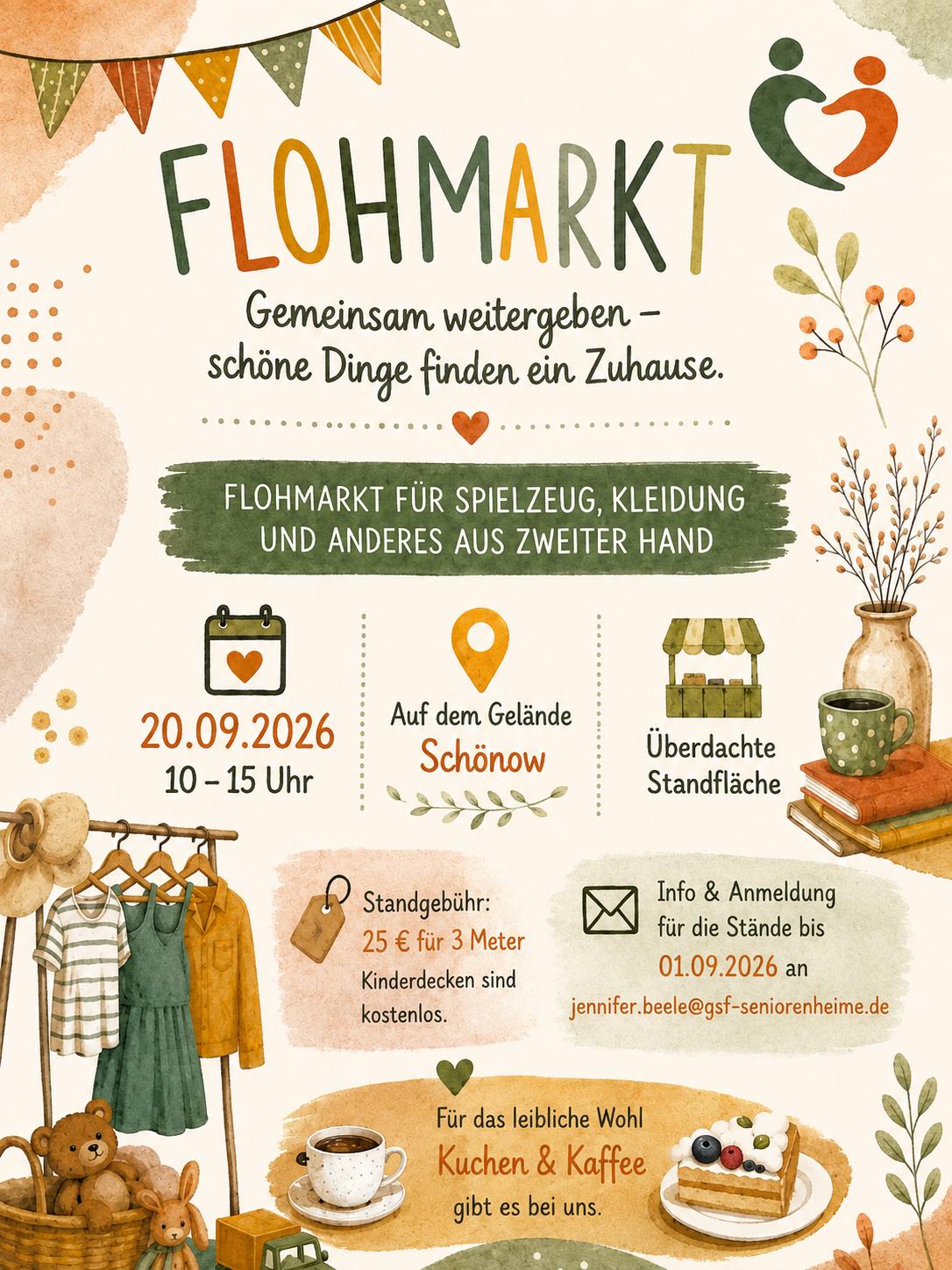 Mehr über den Artikel erfahren Einladung zum Flohmarkt