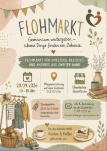 Mehr über den Artikel erfahren Einladung zum Flohmarkt